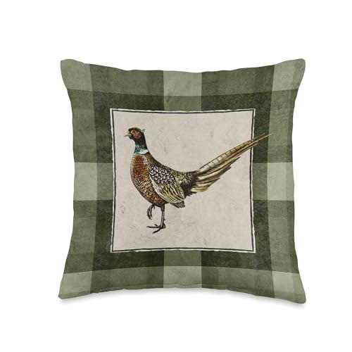 British Pheasant Throw Pillow: $20.36