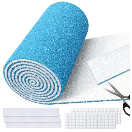 Demiwise 12" x 90" Cut-to-Fit Electrostatic Air Vent Filter Roll: $18.29