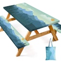 Dntorx Picnic Table Cover Set for $10 + free shipping w/ Prime