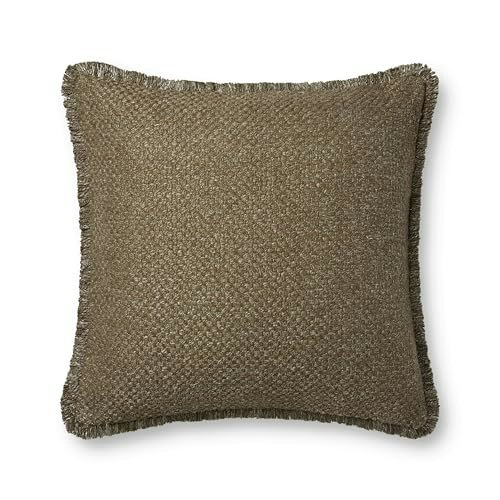 Loloi Olive 22" x 22" Throw Pillow: $35