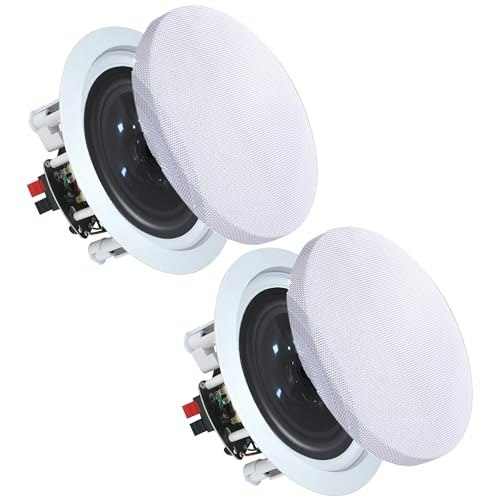 Vaiyer 6.5-Inch 400-Watt Ceiling Speakers 2-Pack: $47.36