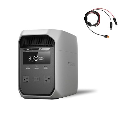 Ecoflow Delta 3 Classic Portable Power Station w/ Solar Charge Cable for $499 + free shipping