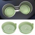 Silicone Spill-Proof Coasters for Car Cup Holders 2-Pack for $5 + free shipping w/ Prime
