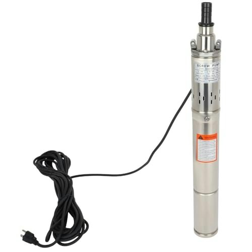 Scitoo 1HP 220V Submersible Deep Well Screw Pump: $104.89