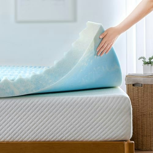 Zinus 4-Inch Swirl Gel Cooling Memory Foam Full Mattress Topper: $77.41 Zinus 4-Inch Swirl Gel Cooling Memory Foam Full Mattress Topper: $77.41