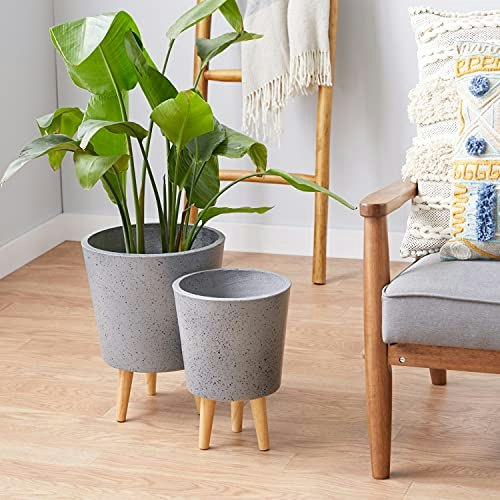 Deco 79 Grey Planter: $53.23 Deco 79 Grey Planter: $53.23
