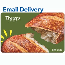 Panera Bread $50 Gift Card for $40 + email delivery