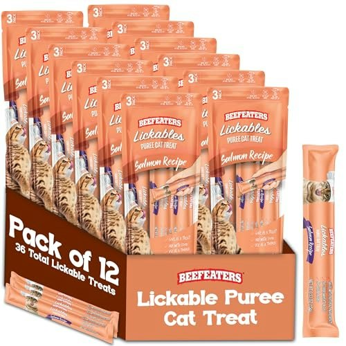 Beefeaters Salmon Squeeze Tube Cat Treats 1.59oz 12-Pack: $17.12 Beefeaters Salmon Squeeze Tube Cat Treats 1.59oz 12-Pack: $17.12