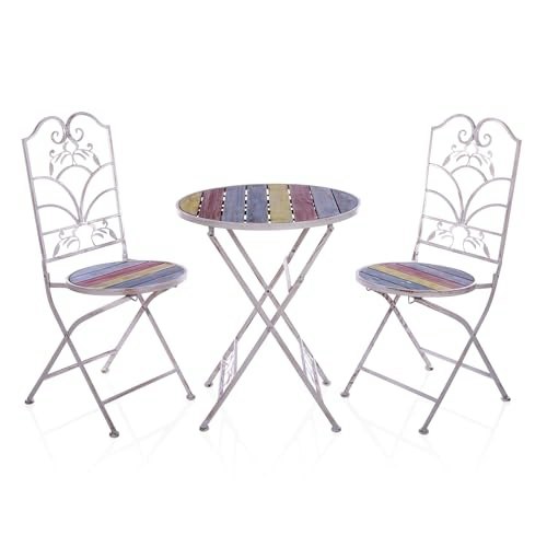 Alpine Corporation 3-Piece Weathered Wood Bistro Set: $182.32 Alpine Corporation 3-Piece Weathered Wood Bistro Set: $182.32