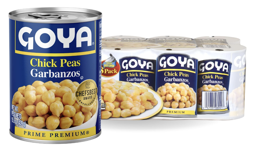 Goya Foods 15.5-oz. Garbanzo Beans 8-Pack: $6.44 via Sub & Save