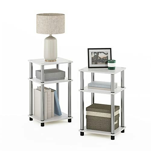 Furinno 3-Tier Toolless Side Table 2-Pack: $48.18