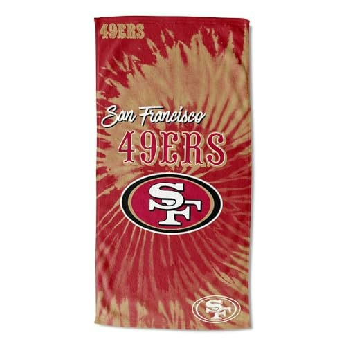 Northwest San Francisco 49ers 30" x 60" Beach Towel: $21.08 Northwest San Francisco 49ers 30" x 60" Beach Towel: $21.08