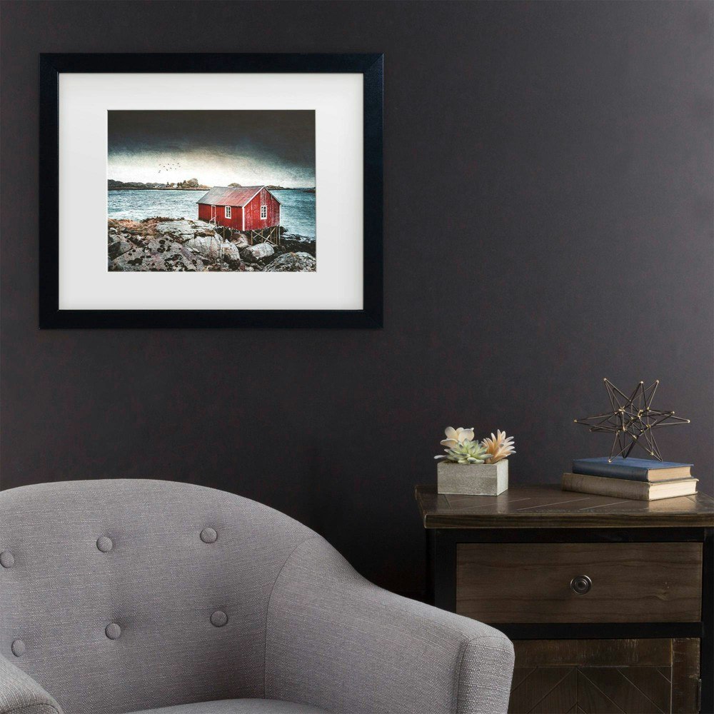Trademark Fine Art 11\"x14\" Philippe Sainte Laudy Norwegian Texture Framed Art: $33.49