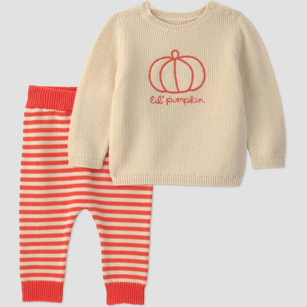Carter's Just One You Baby Pumpkin Sweater and Pants 2-Piece Set 12M: $22 Carter's Just One You Baby Pumpkin Sweater and Pants 2-Piece Set 12M: $22