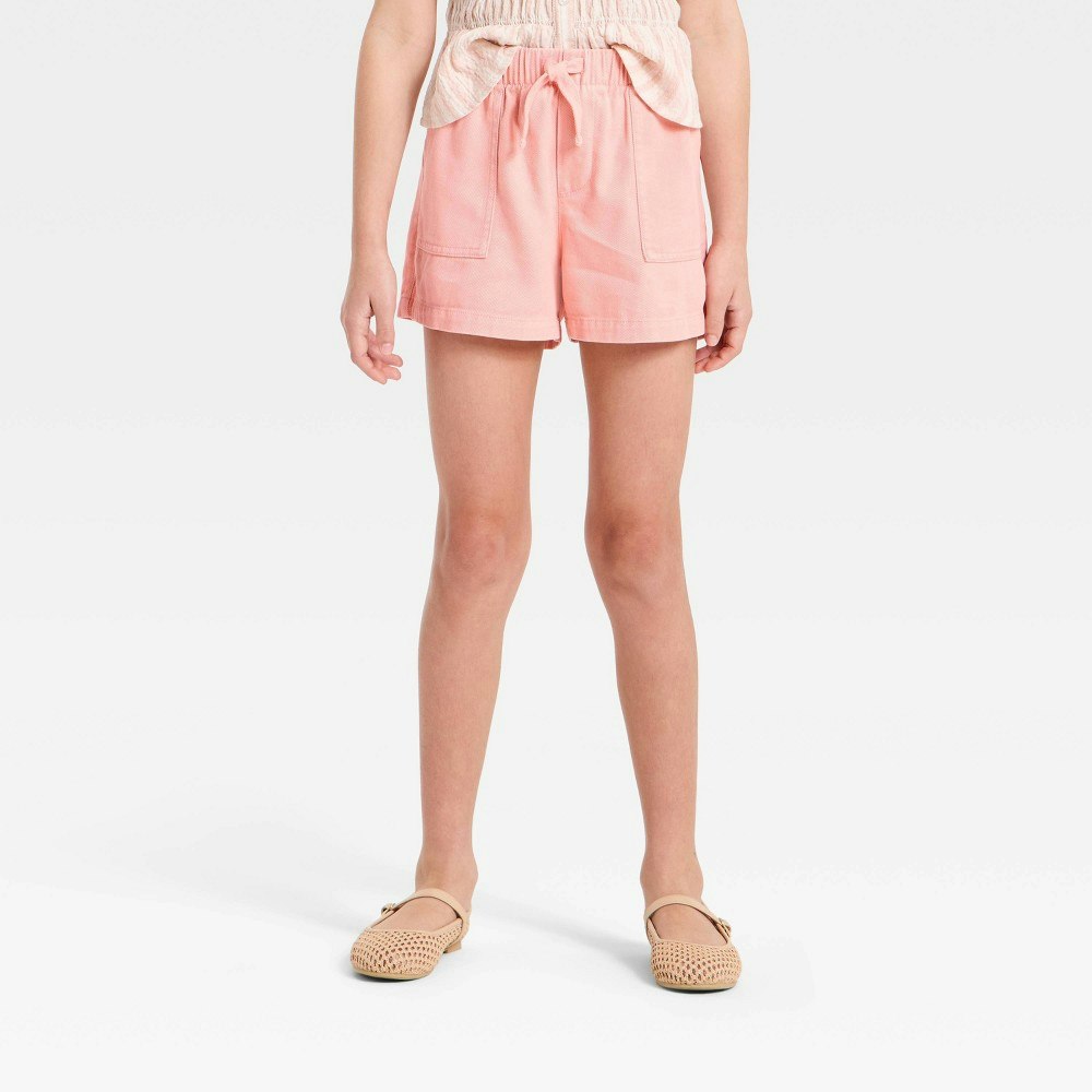 Cat & Jack Girls' Woven Pull-On Shorts: $6