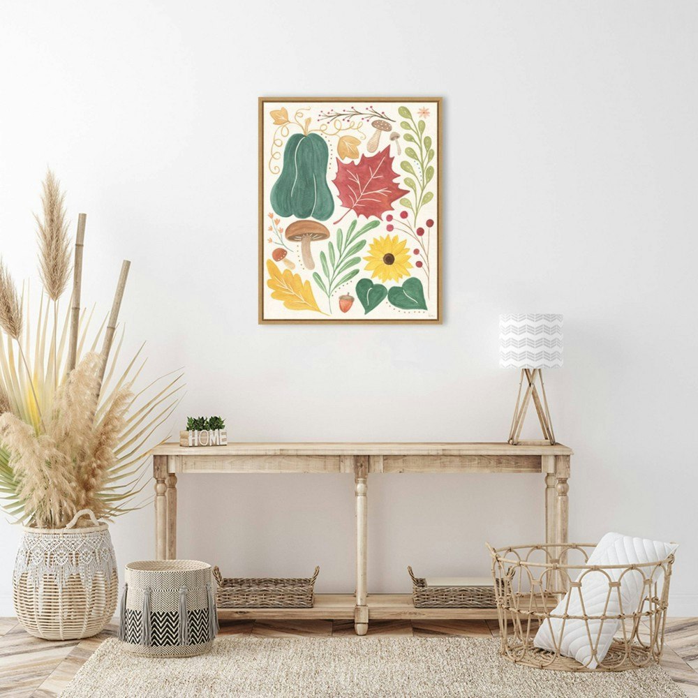 Amanti Art Mod Harvest II 23"x28" Framed Canvas Wall Art: $102.99