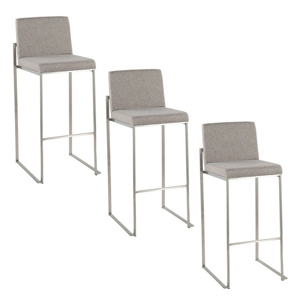 LumiSource Fuji High Back Barstool 3-Pack: $319.99 LumiSource Fuji High Back Barstool 3-Pack: $319.99
