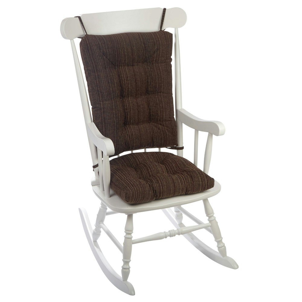 Gripper Polar Chenille Rocking Chair Seat and Back Cushion Set: $64 Gripper Polar Chenille Rocking Chair Seat and Back Cushion Set: $64