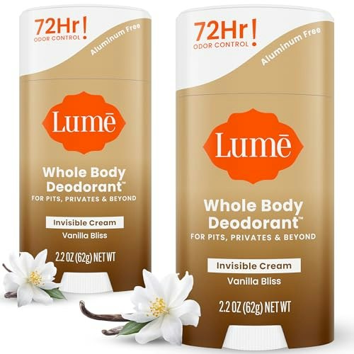 Lume Whole Body Cream Deodorant Stick 2-Pack: $25.46 Lume Whole Body Cream Deodorant Stick 2-Pack: $25.46