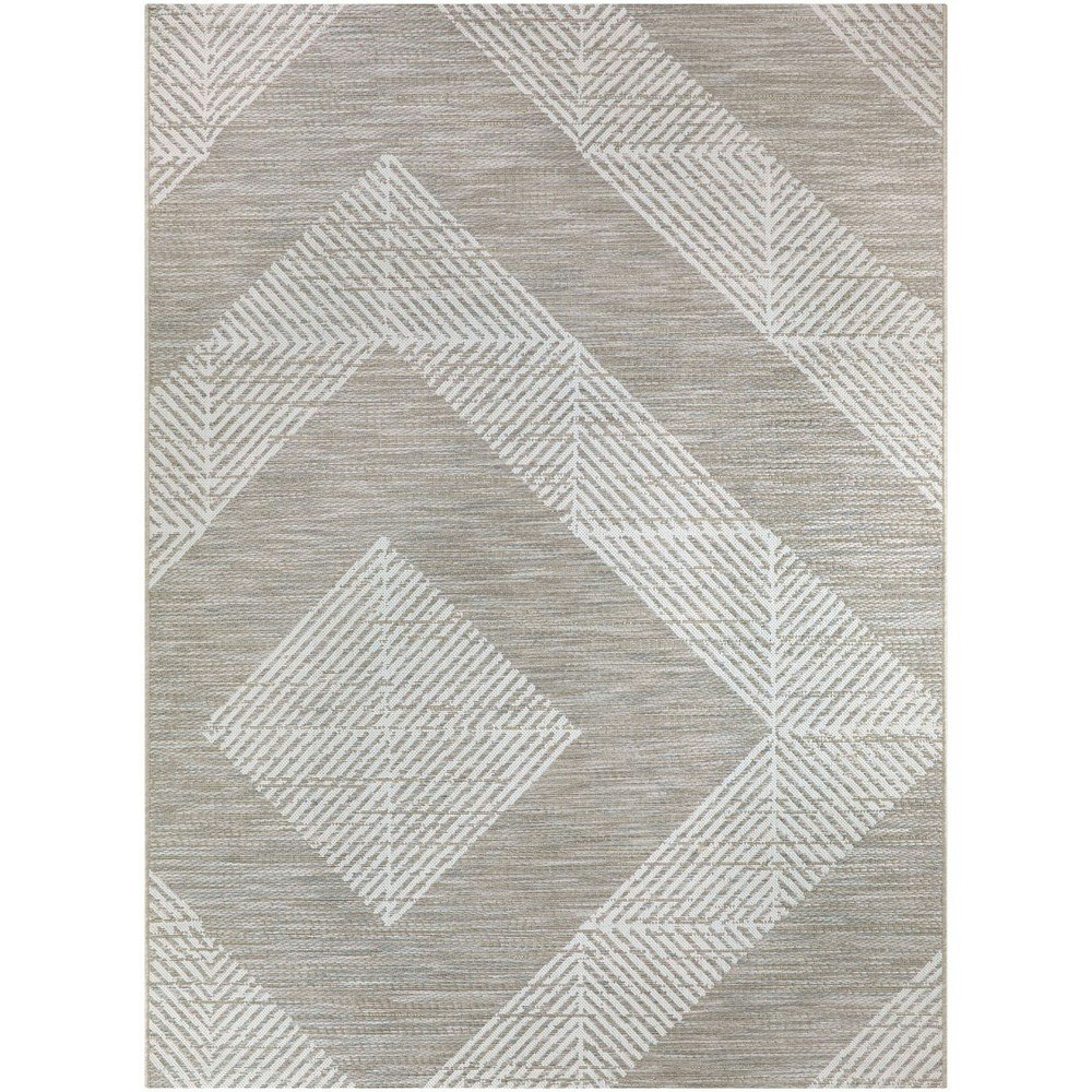 5'3"x7' Offset Diamond Outdoor Rug: $70 5'3"x7' Offset Diamond Outdoor Rug: $70