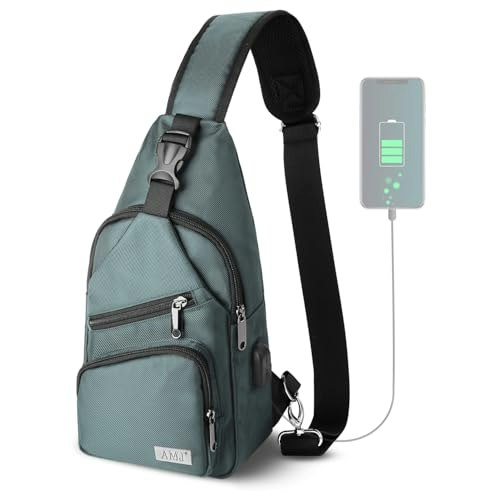 Amj Crossbody Sling Hiking Backpack: $21.59 Amj Crossbody Sling Hiking Backpack: $21.59