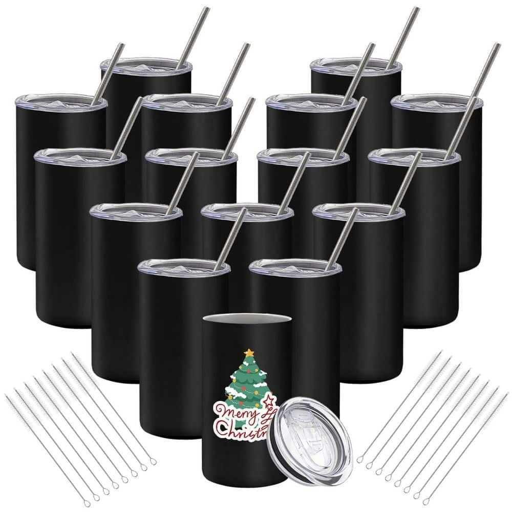 12-oz. Skinny Straight Stainless Steel Tumbler 16-Pack: $162.48 12-oz. Skinny Straight Stainless Steel Tumbler 16-Pack: $162.48