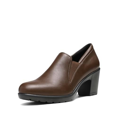 Dream Pairs Women's Block Heel Loafer Pumps: $31.98 Dream Pairs Women's Block Heel Loafer Pumps: $31.98