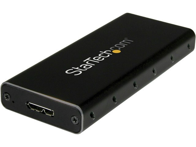 StarTech.com M.2 SATA SSD Aluminum Enclosure: $45.99 StarTech.com M.2 SATA SSD Aluminum Enclosure: $45.99