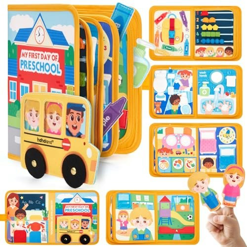 Hahaland Busy Book Preschool Learning Activities: $24.99 Hahaland Busy Book Preschool Learning Activities: $24.99