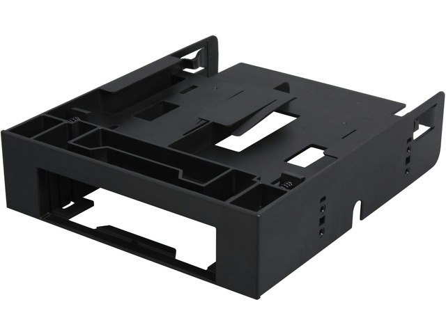 Icy Dock Flex-Fit Trio MB343SP 2.5" SSD and 3.5" HDD to 5.25" Drive Bay Adapter: $29