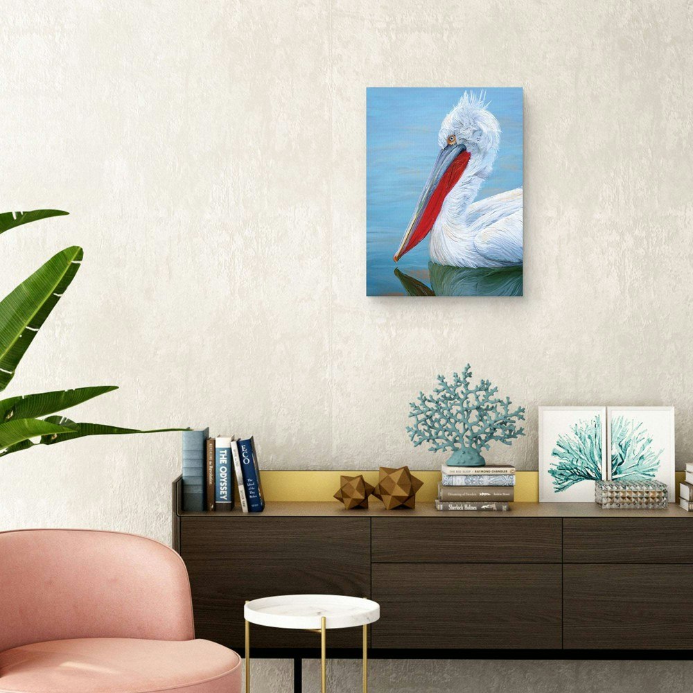 Masterpiece Art Gallery 18"x24" Pelican Profile I Wall Art: $61.99