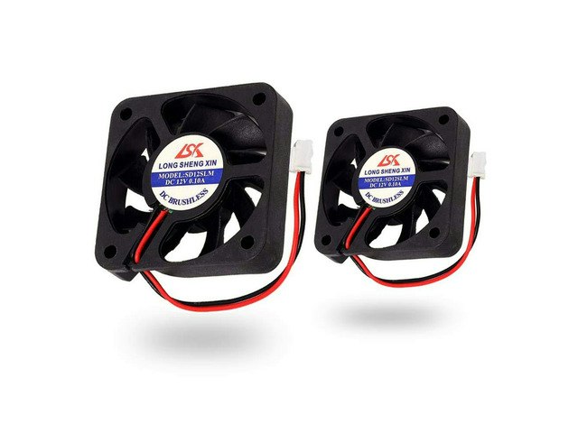 Icstation 50mm 12V DC Cooling Fan 2-Pack: $19.96 Icstation 50mm 12V DC Cooling Fan 2-Pack: $19.96