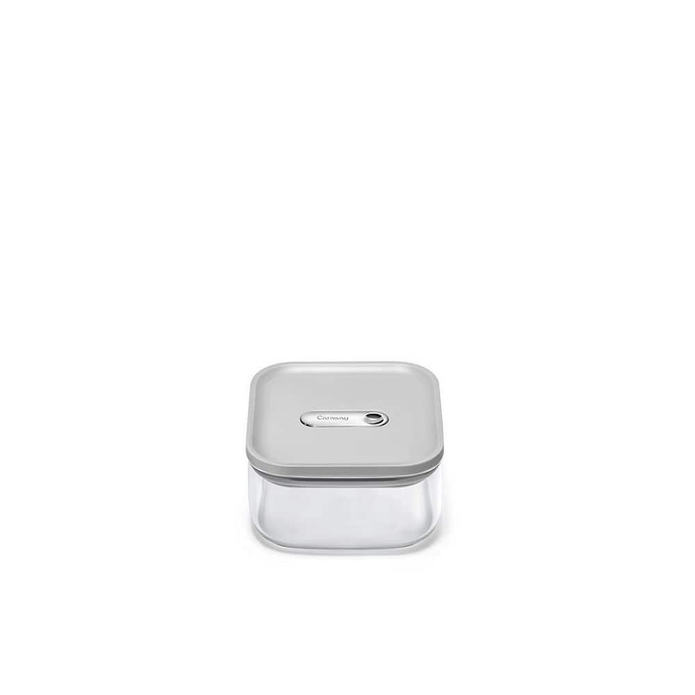 1-Quart Gray Glass Small Container: $55 1-Quart Gray Glass Small Container: $55