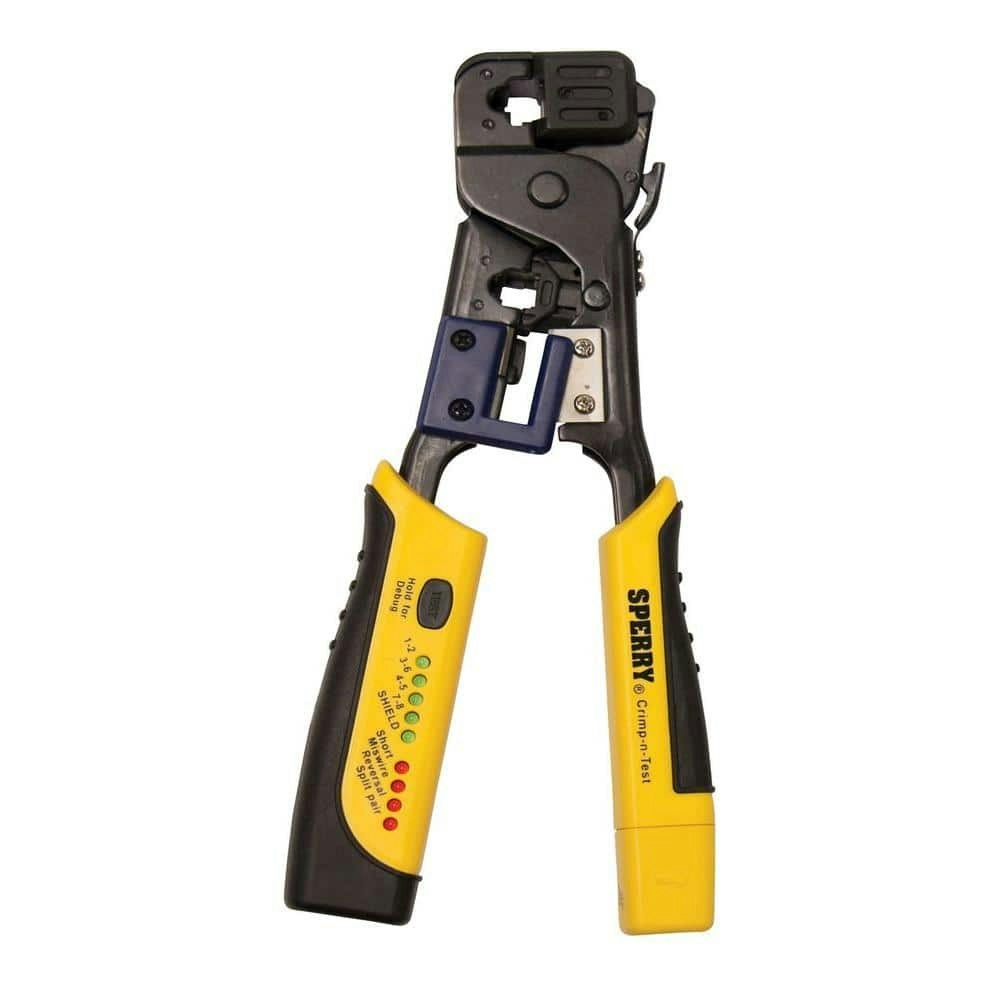 Crimp-n-Test RJ45 Crimper and Cable Tester: $91.91 Crimp-n-Test RJ45 Crimper and Cable Tester: $91.91