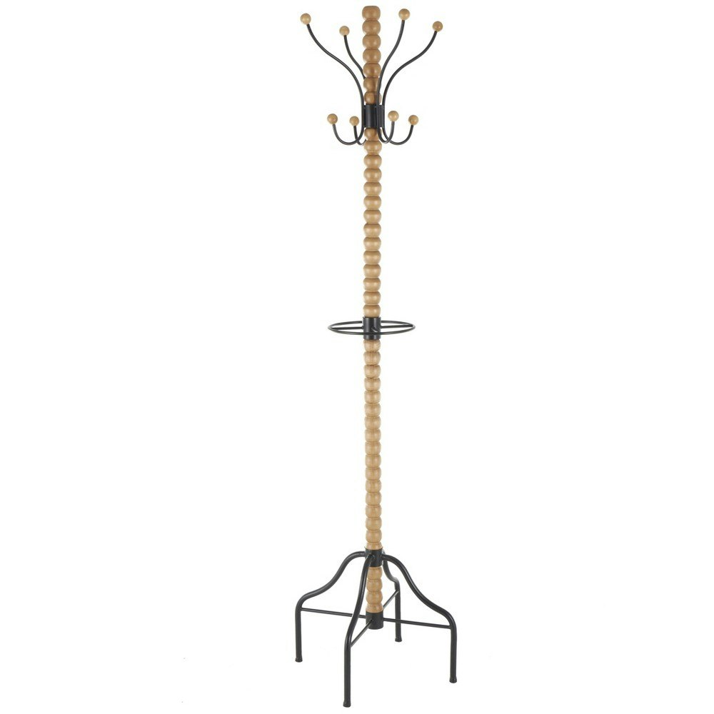 Olivia & May 8-Hook Wood Spindle Freestanding Coat Rack: $224.09 Olivia & May 8-Hook Wood Spindle Freestanding Coat Rack: $224.09