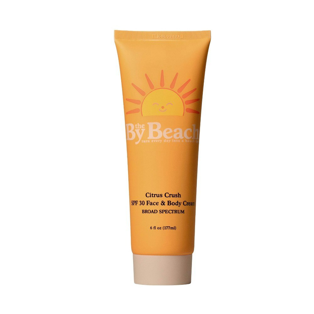 By the Beach Citrus Crush Face & Body Sunscreen Cream SPF 30 6oz: $20 By the Beach Citrus Crush Face & Body Sunscreen Cream SPF 30 6oz: $20