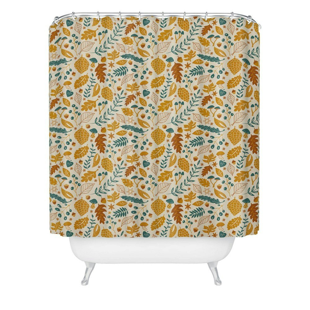 Deny Designs Autumn Foliage Shower Curtain: $69.99