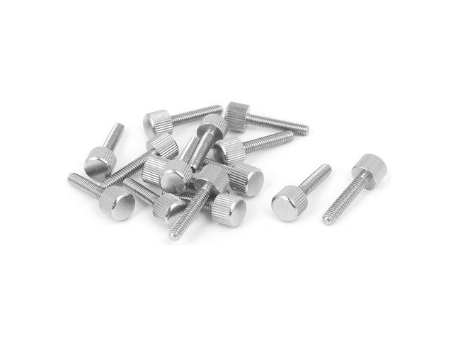 M4 x 20mm Stainless Steel Knurled Thumb Screws 15-Pack: $13.49 M4 x 20mm Stainless Steel Knurled Thumb Screws 15-Pack: $13.49