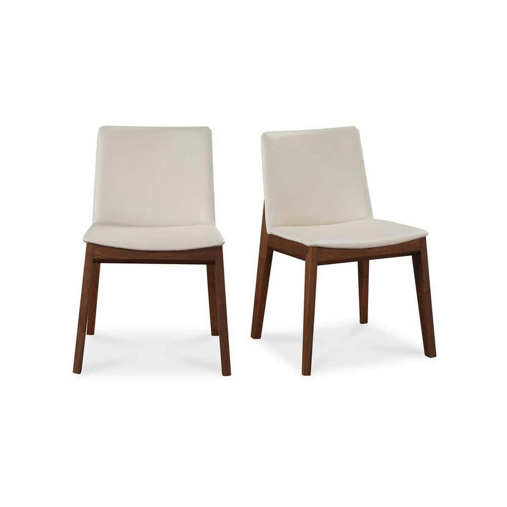 Evren Vegan Leather Padded Dining Chair 2-Pack: $749 Evren Vegan Leather Padded Dining Chair 2-Pack: $749