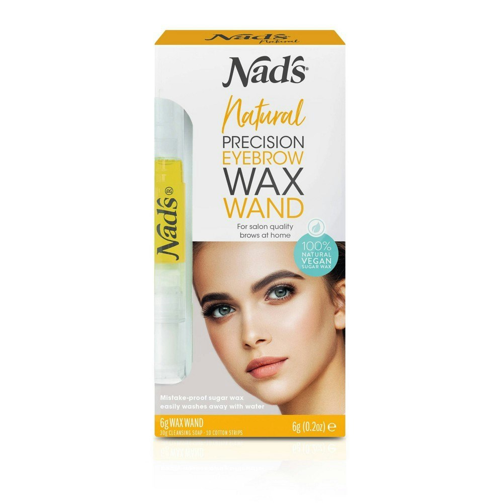 Nad's Natural Precision Eyebrow Wand Waxing Kit 12-Count: $7.49
