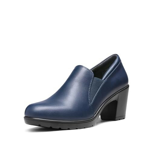 Dream Pairs Women's Block Heel Loafer Pumps: $31.98