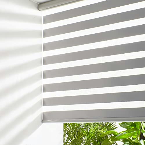 Persilux 58" x 47" Cordless Zebra Blinds: $82.44