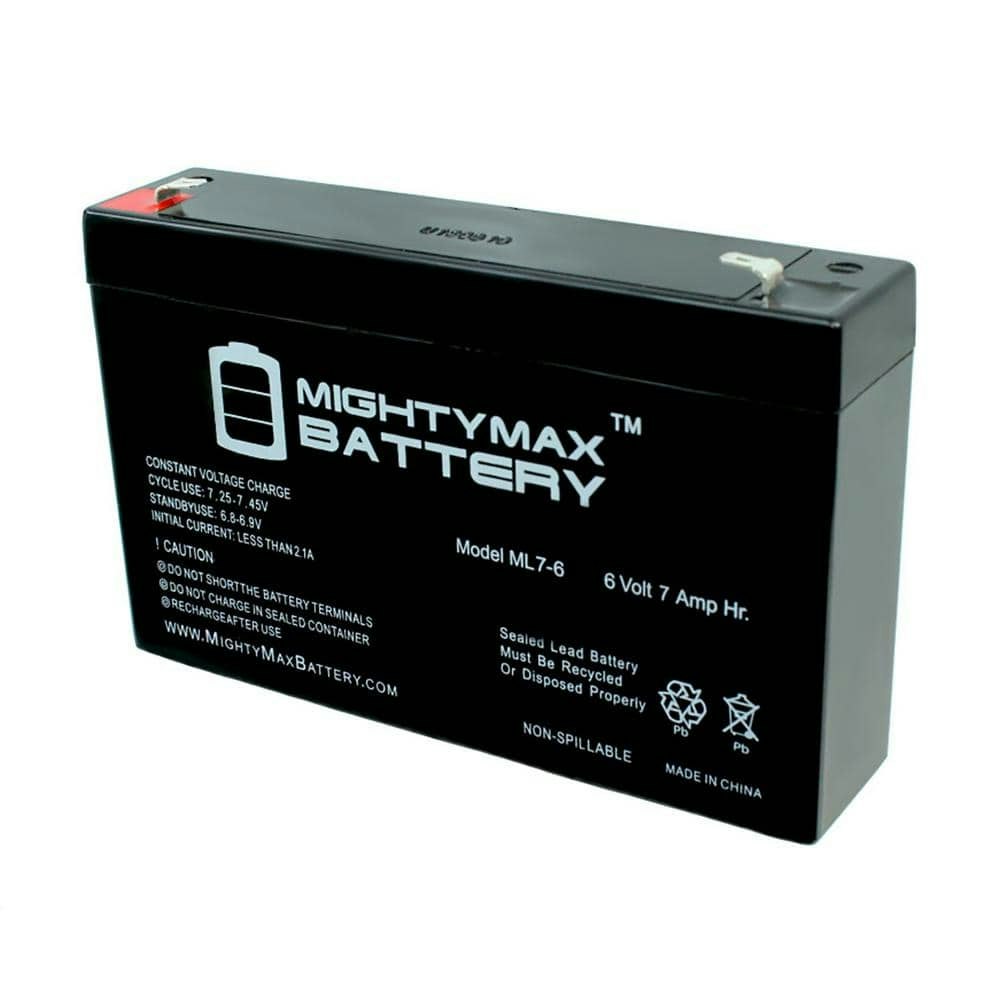 6V 7AH Sealed Rechargeable Battery: $16.79 6V 7AH Sealed Rechargeable Battery: $16.79