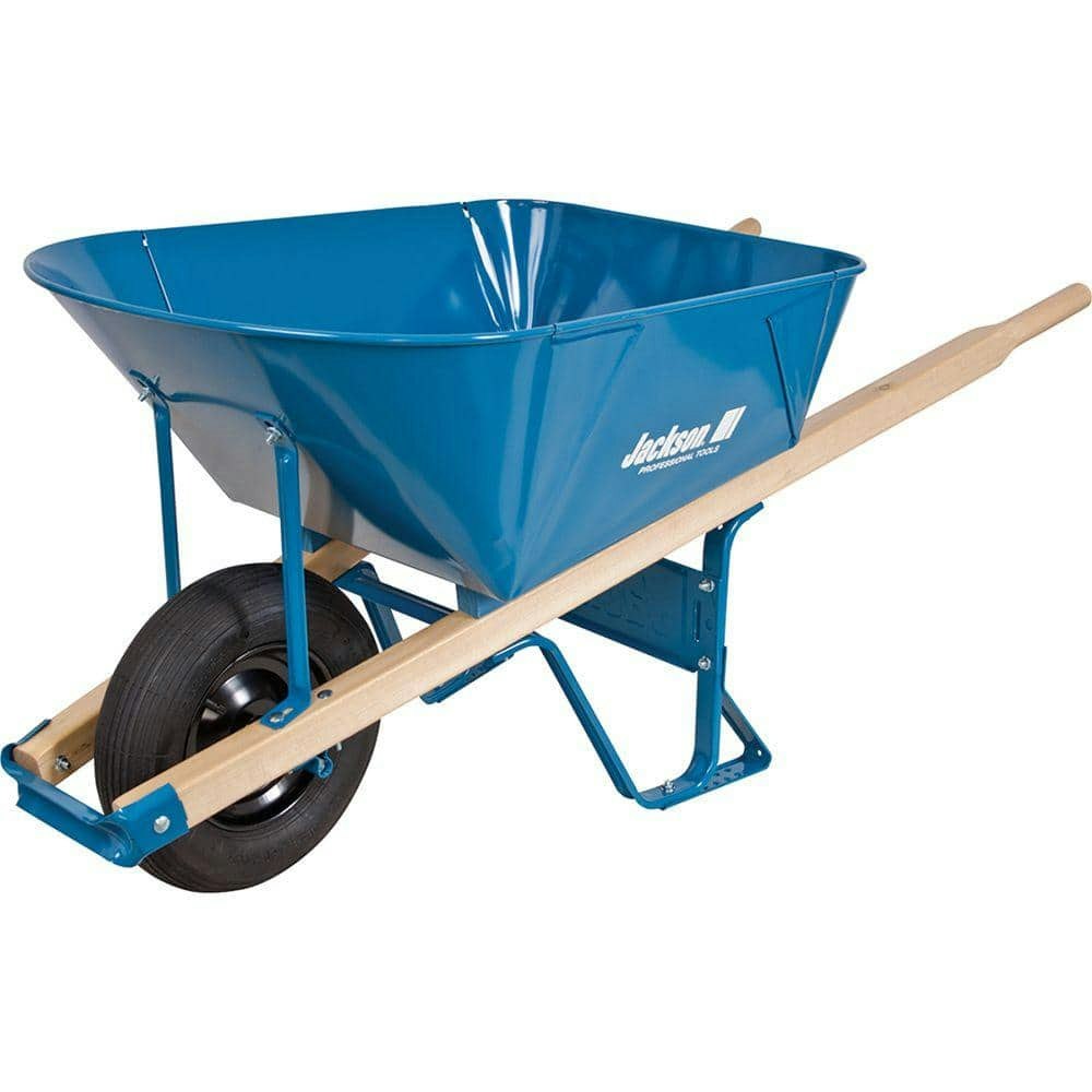 6-Cubic-Foot Heavy Duty Steel Powered Wheelbarrow: $257.88 6-Cubic-Foot Heavy Duty Steel Powered Wheelbarrow: $257.88