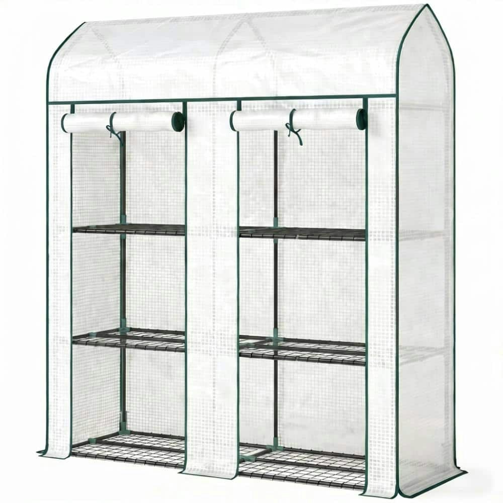 Portable Mini Greenhouse with 2 Roll-Up Doors: $106.96 Portable Mini Greenhouse with 2 Roll-Up Doors: $106.96