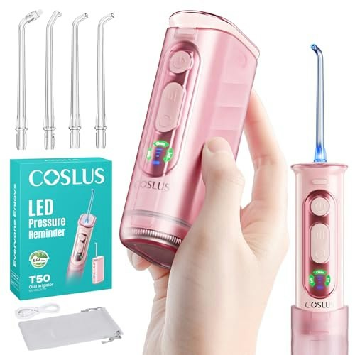 Coslus T50 Portable Travel Water Dental Flosser: $22.99 Coslus T50 Portable Travel Water Dental Flosser: $22.99