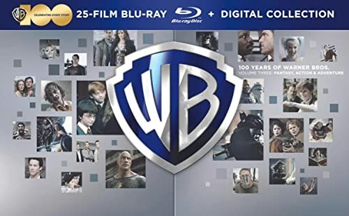 Warner Bros. 100th Anniversary 25-Film Fantasy, Action, and Adventure Collection Blu-ray: $47.97