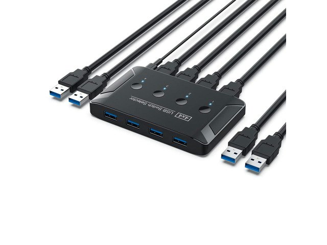 4-Port USB 3.0 KVM Switch Selector: $55.39 4-Port USB 3.0 KVM Switch Selector: $55.39