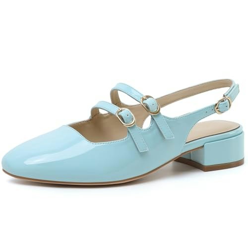 Mostrin Women's Double-Strap Mary Jane Pumps: $31.36 Mostrin Women's Double-Strap Mary Jane Pumps: $31.36