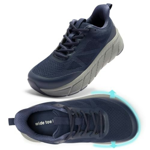 Men's Orthopedic Extra Wide Running Shoes: $77.91